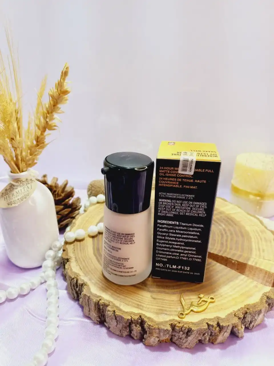 کرم پودر پرطرفدار spf15 تایلامی TAILAIMEI کد TLMF132