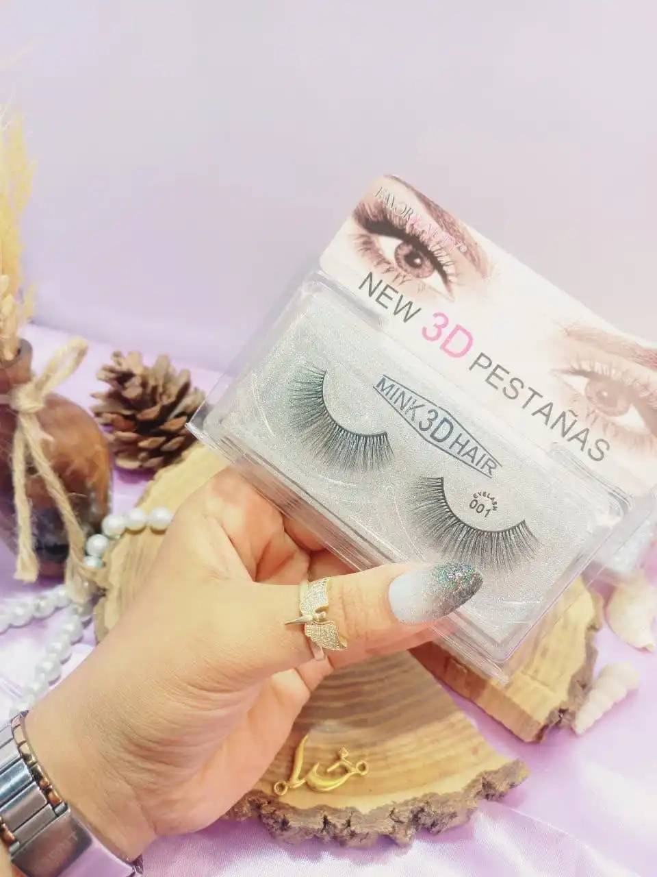 مژه مصنوعی 3D فاور بیوتی FAVOR BEAUTY کد FB1027