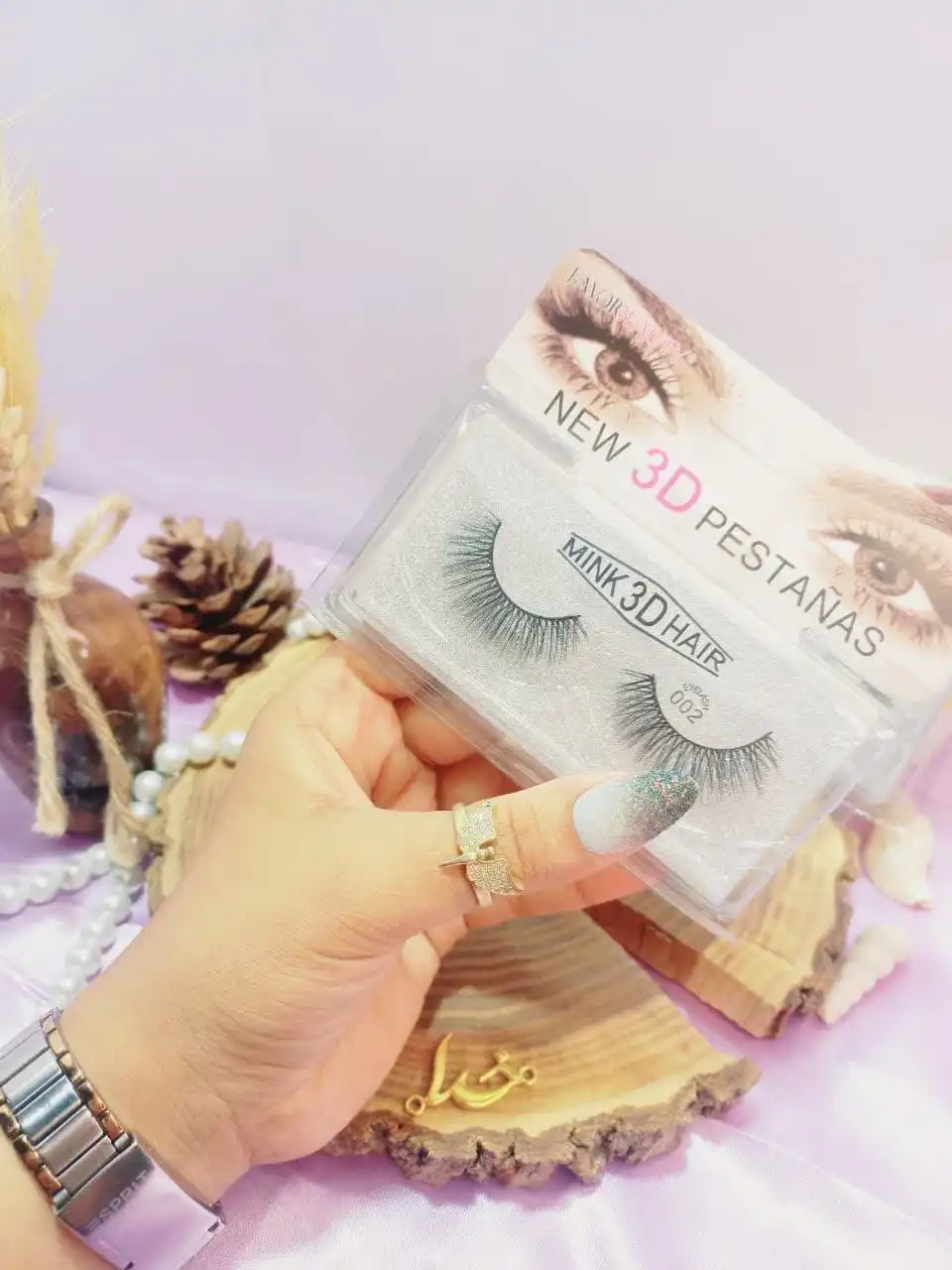 مژه مصنوعی 3D فاور بیوتی FAVOR BEAUTY کد FB1027