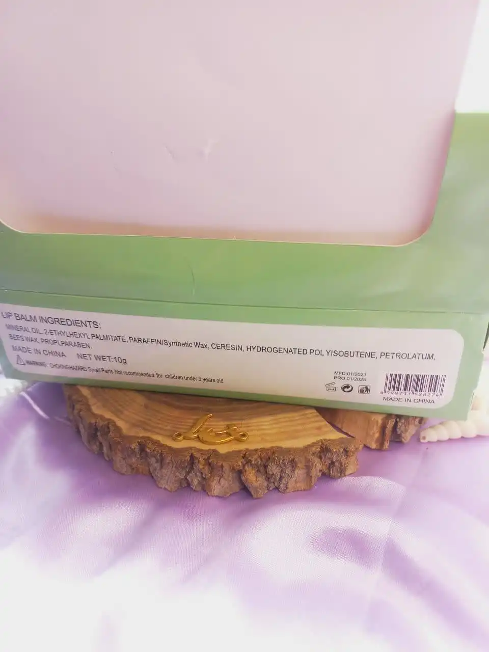 بالم لب طرح جام گل رز برند مجیک MAGIC کد LS832