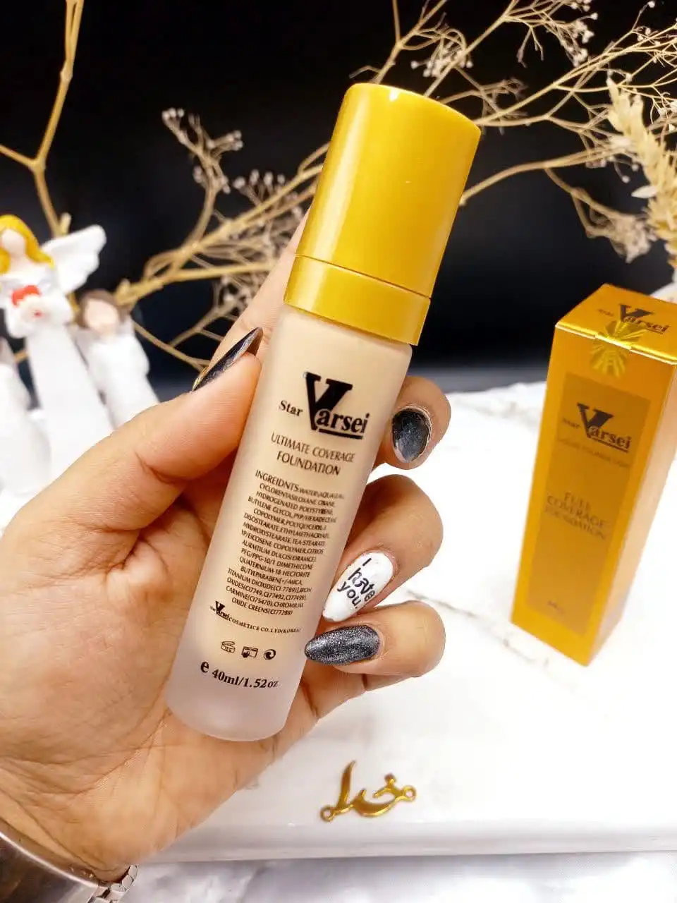 کرم پودر با دوام پمپی ورسای VERSEI کد 12104