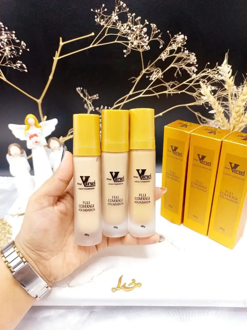 کرم پودر با دوام پمپی ورسای VERSEI کد 12104