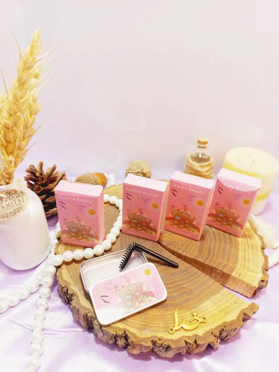 صابون ابرو طرح خرسی دیرمی بیوتی Dream Beauty کد D2239