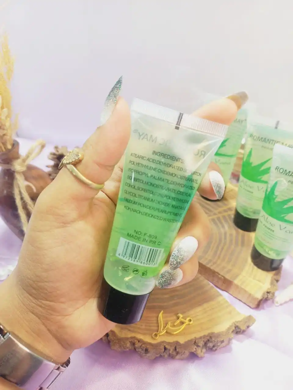 پرایمر آلوئه ورا پرطرفدار زیر ساز آرایش برند رومانتیک می ROMANTIC MAY کد F809