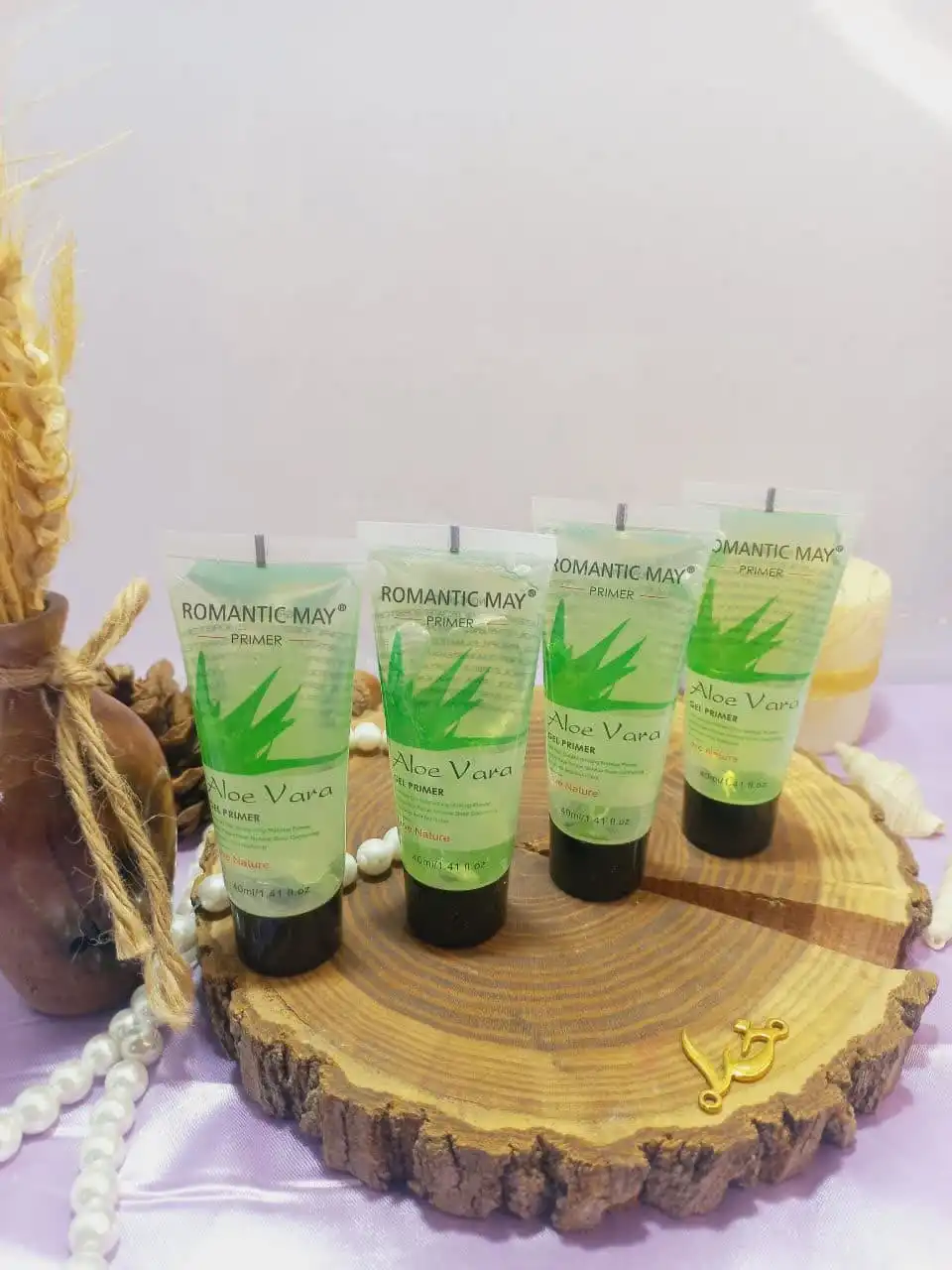 پرایمر آلوئه ورا پرطرفدار زیر ساز آرایش برند رومانتیک می ROMANTIC MAY کد F809