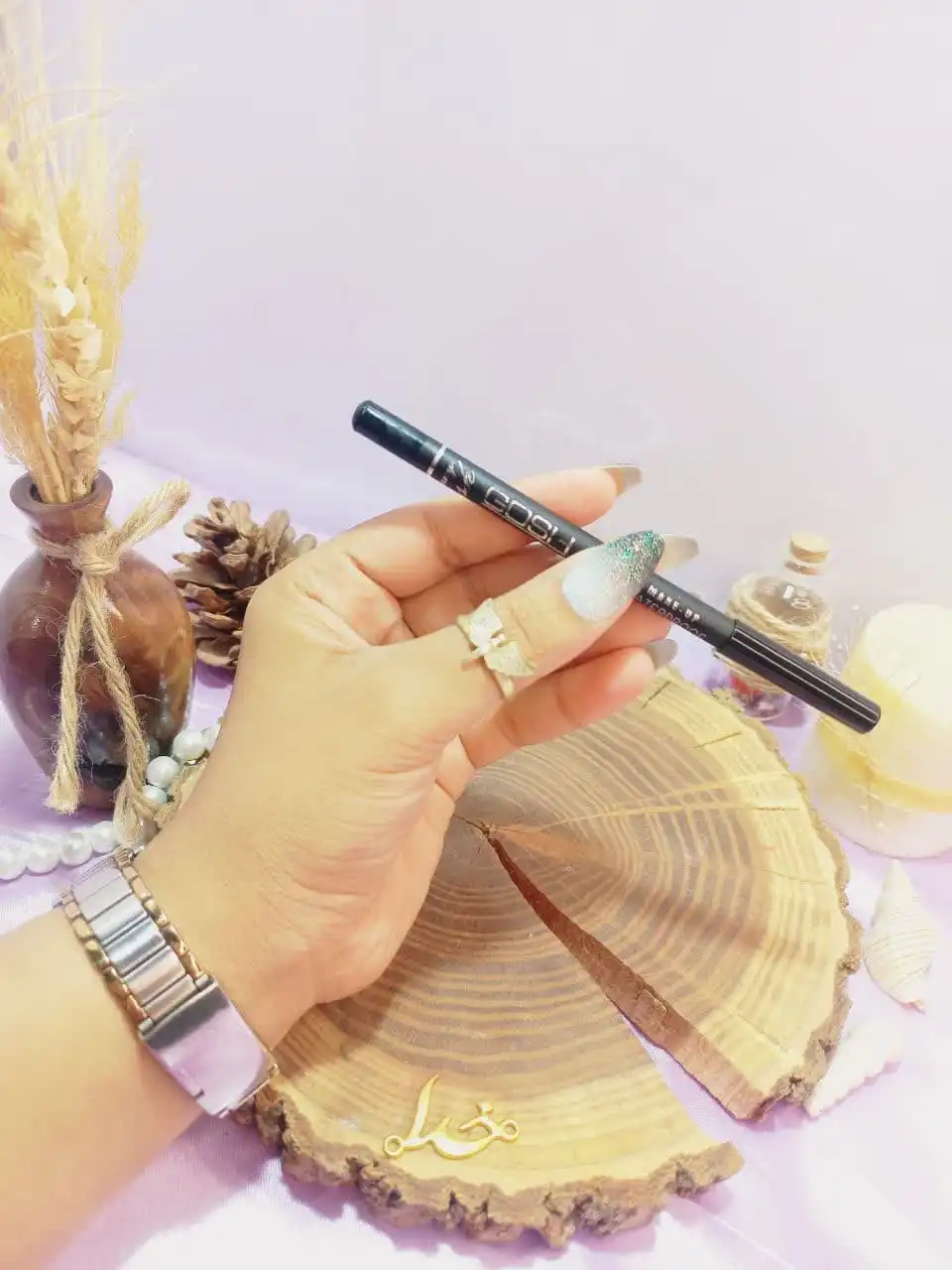 مداد چشم مشکی ضد آب گاش GOSH