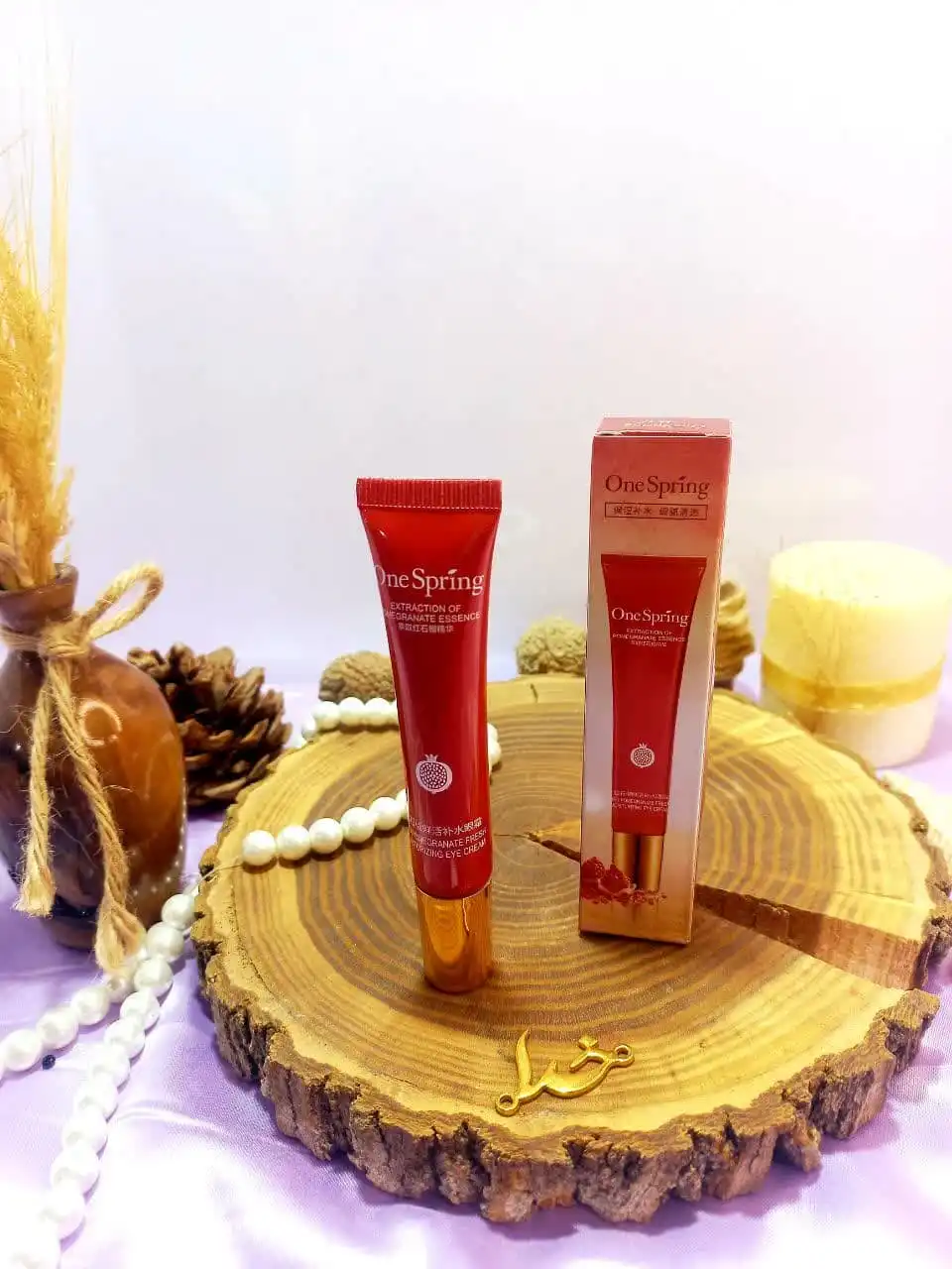 کرم دور چشم ضد چروک وان اسپرینگ عصاره انار کد YZC6834