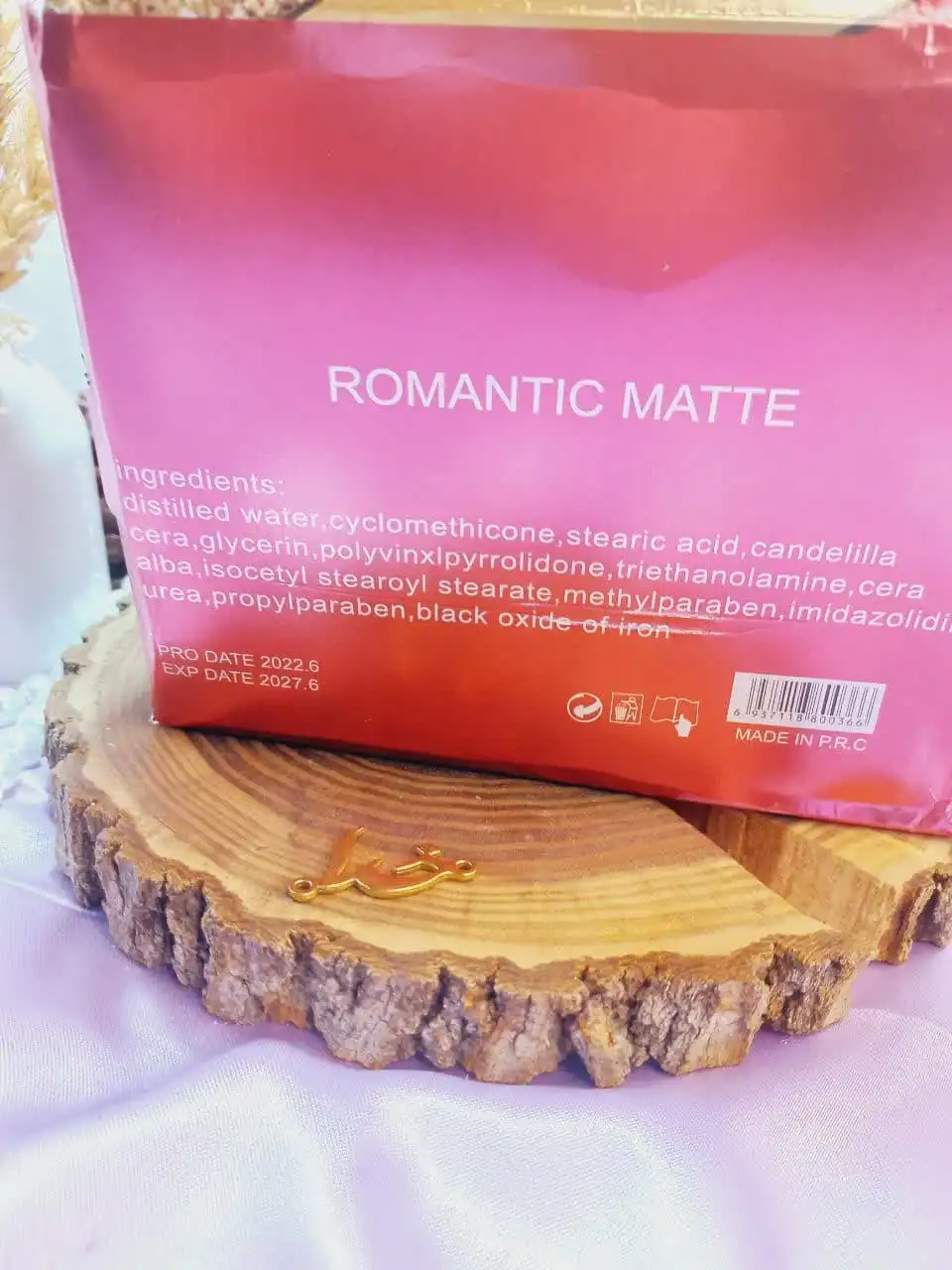ریمل پرطرفدار پوکه صورتی رومانتیک مات Romantic Matte کد HB8308