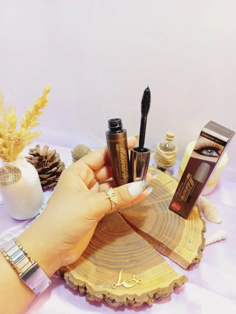 ریمل مشکی پرطرفدار پوکه فلزی ضد آب رومانتیک مات Romantic Matte کد M013 اصلی