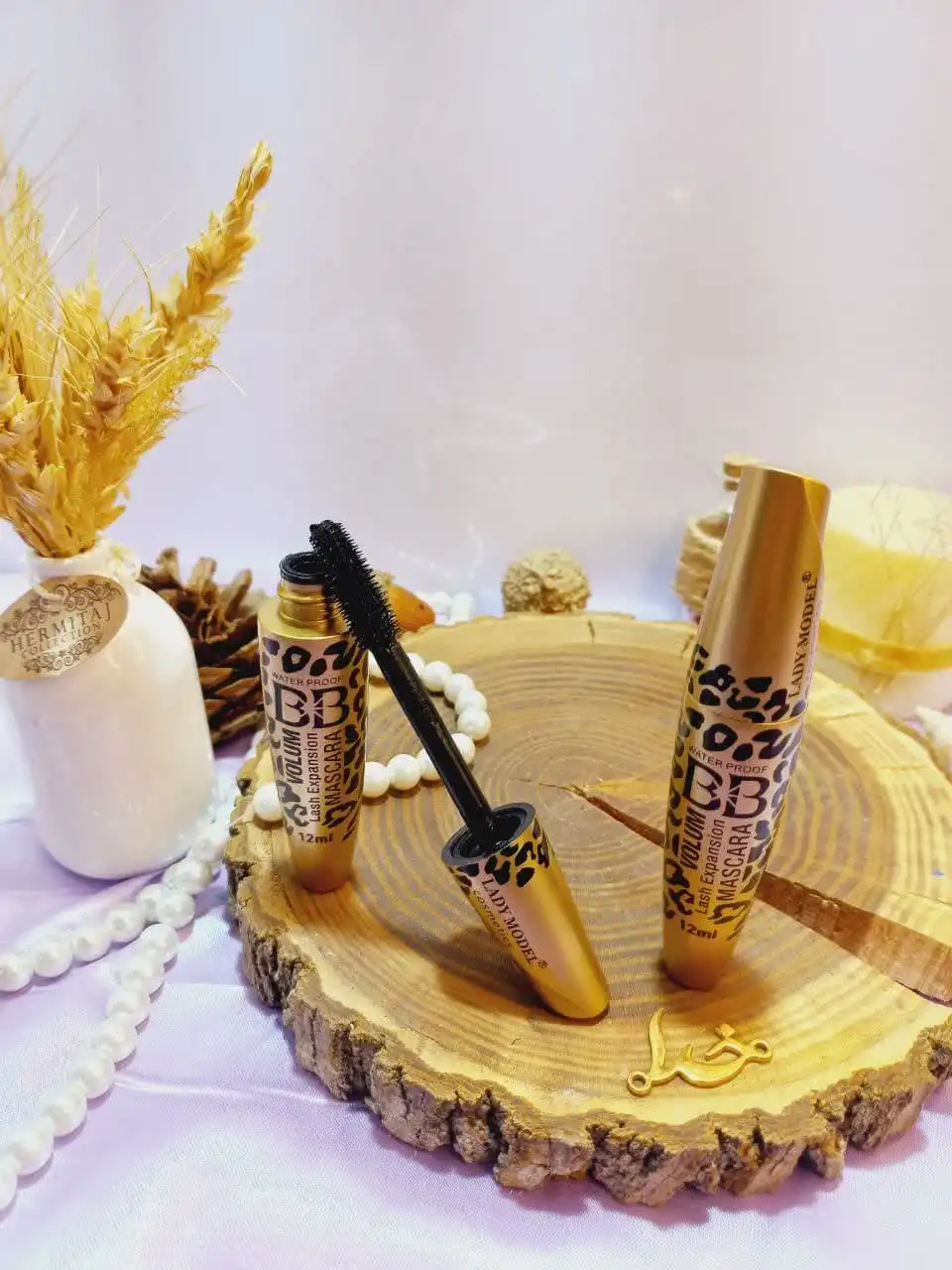 ریمل مشکی پلنگی پرطرفدار پوکه فلزی ضد آب برند ولوم Volum کد LM195