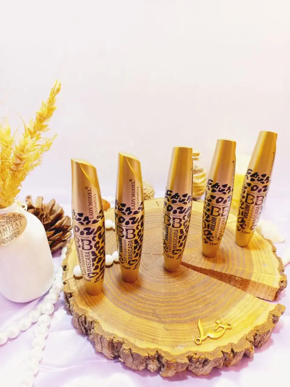 ریمل مشکی پلنگی پرطرفدار پوکه فلزی ضد آب برند ولوم Volum کد LM195