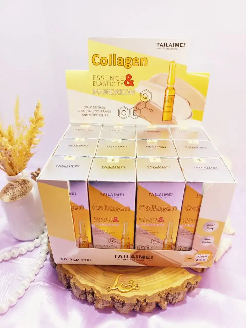 کرم پودر کلاژن برند تایلامی Tailaimel کد TLMF201