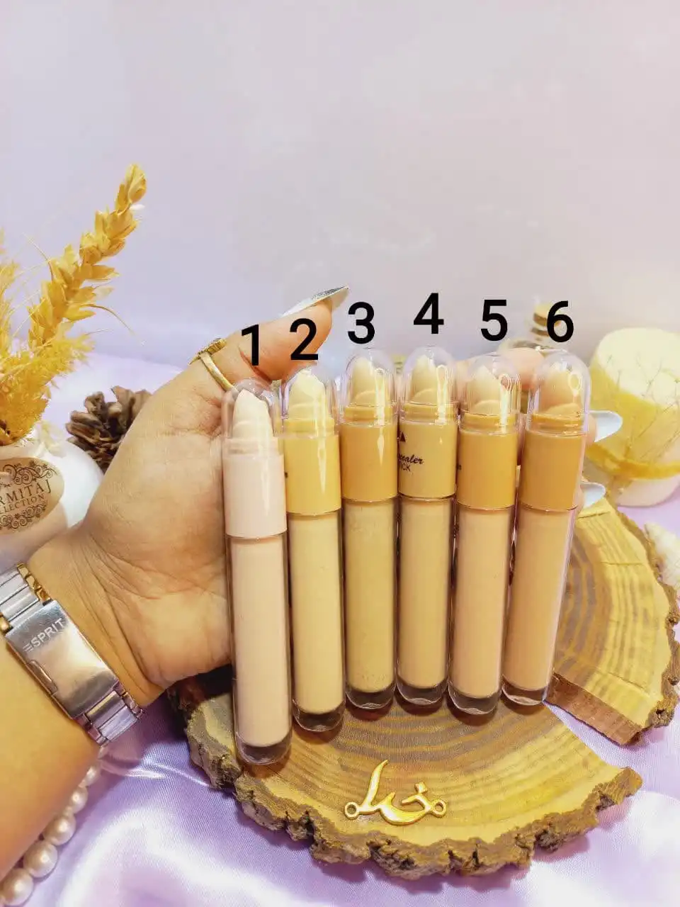 کانسیلر دو کاره جامد و مایع برند کاریته Karite کد 68142