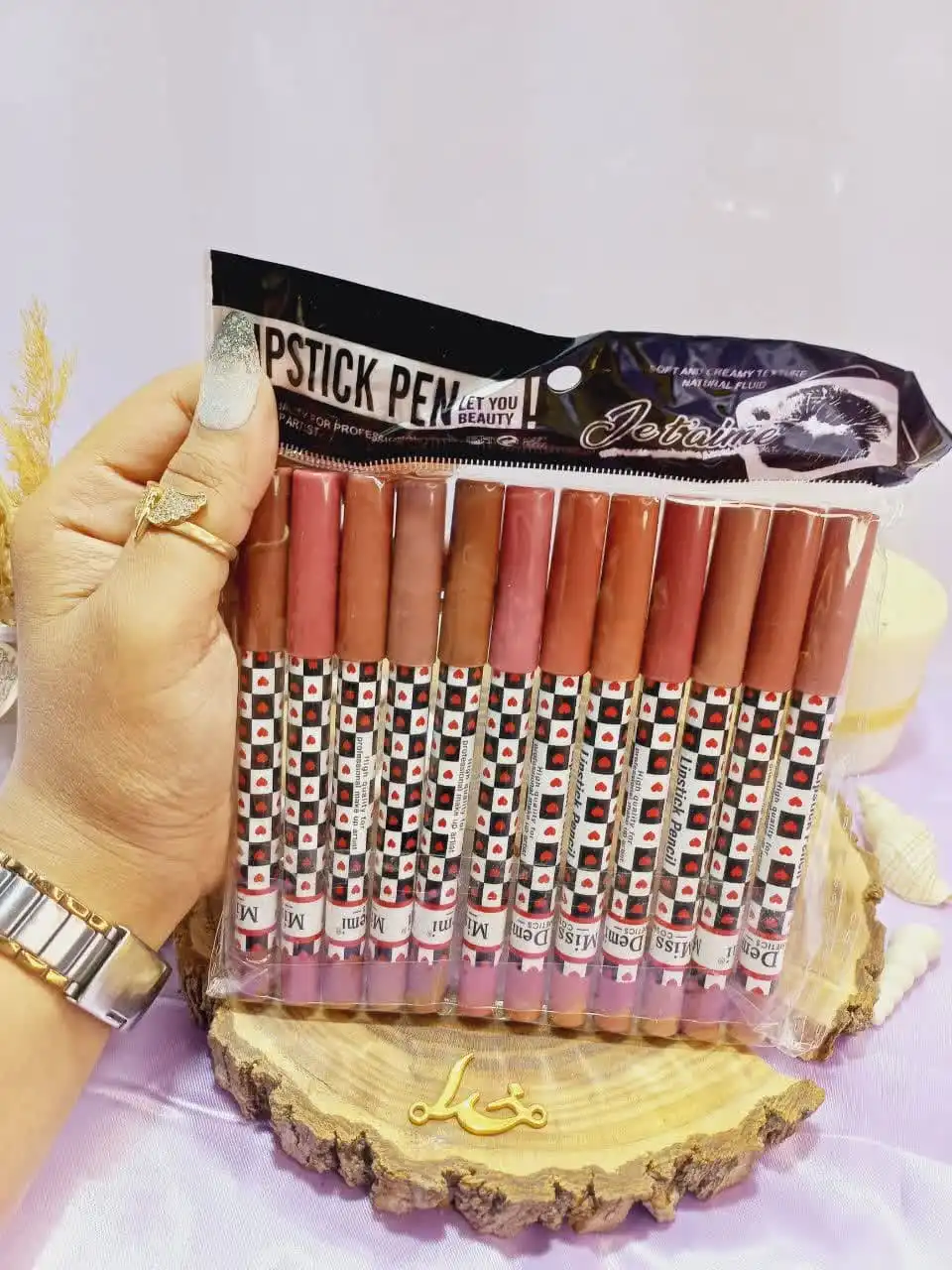 رژ مدادی طرح قلبی میس دمی MISS DEMI