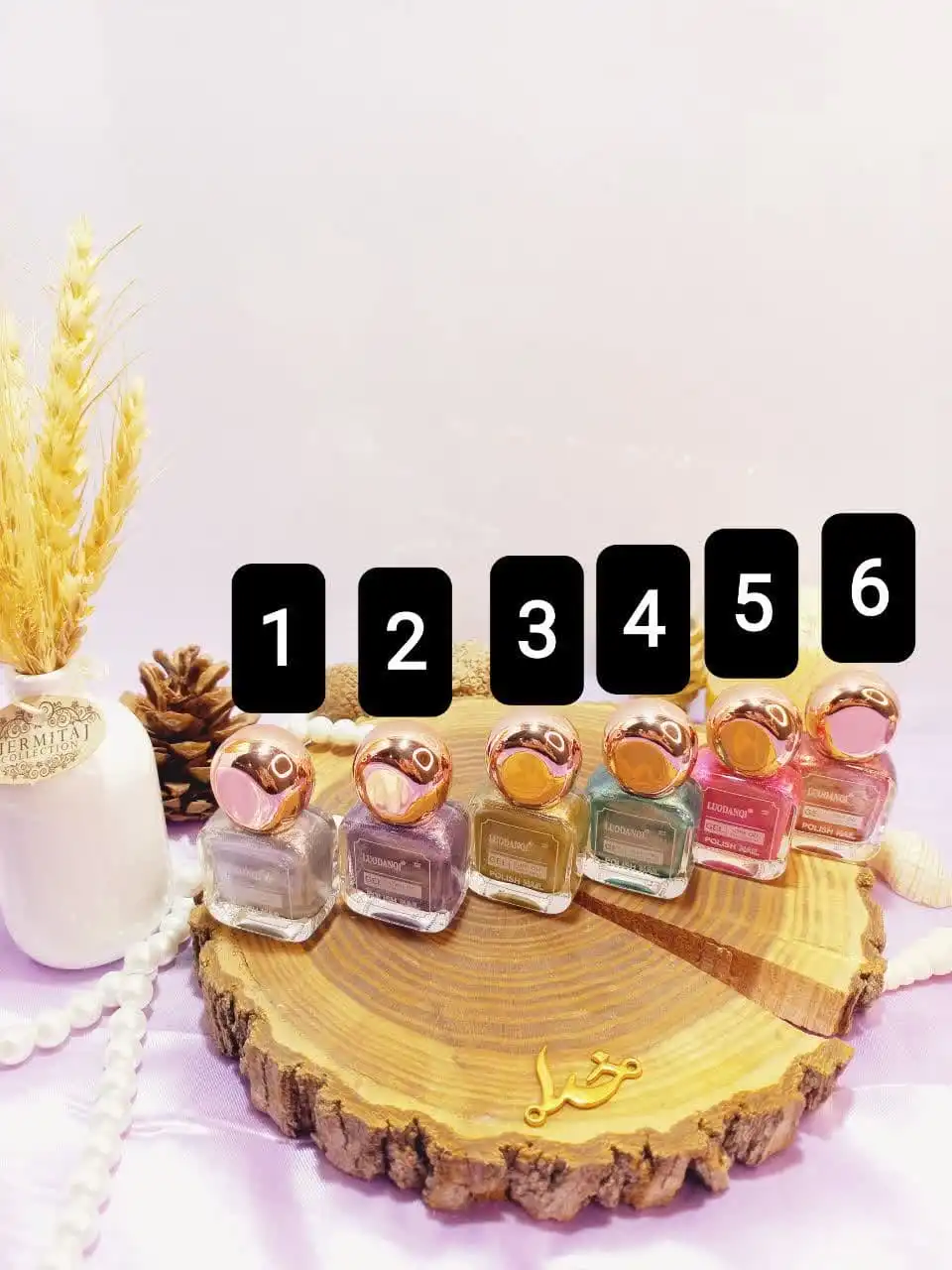 لاک شاین دار لادونکی LUODANQI کد 2847