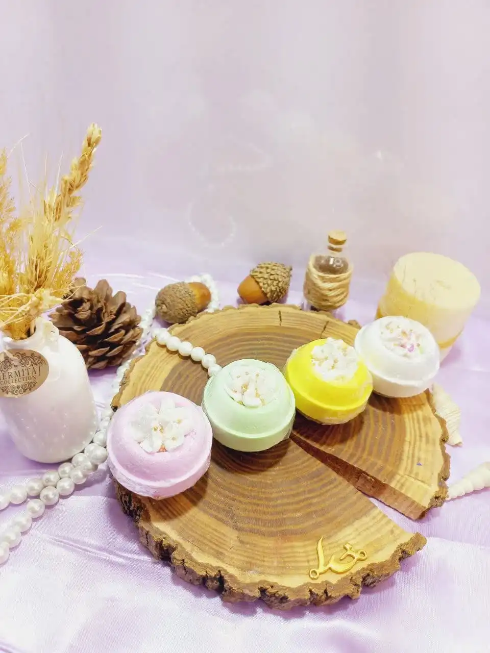 کوکتل و پدیکور توپی خامه ای 80 گرمی با کیفیت با جوشش عالی