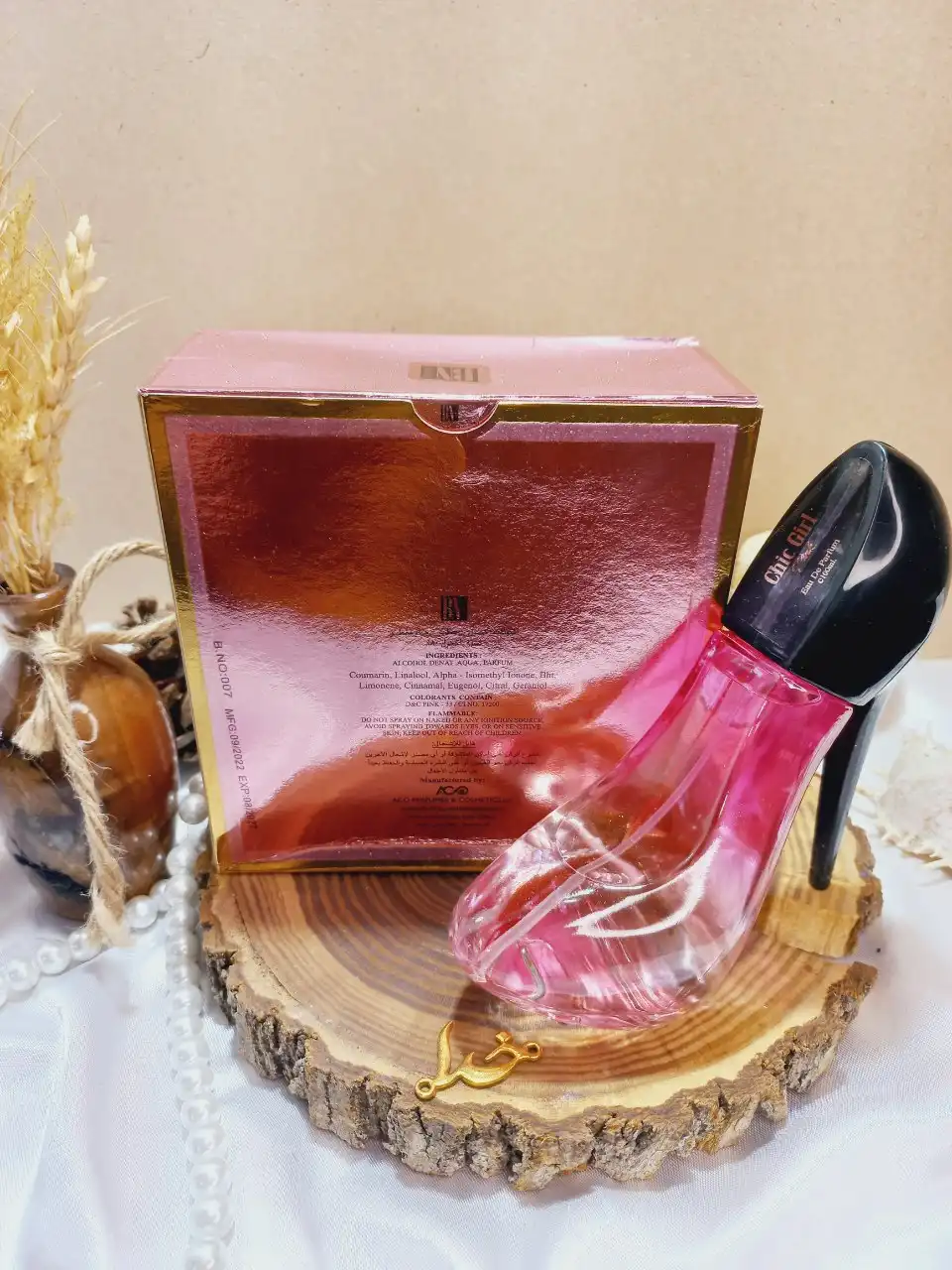 ادکلن چیک گرل صورتی CHIC GIRL PINK حجم 100 میلی لیتر اورجینال اماراتی