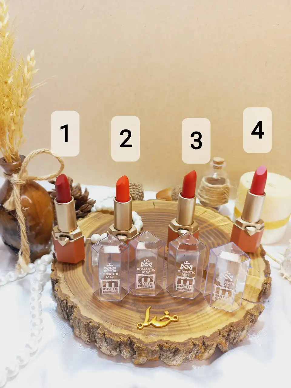 رژ جامد پرطرفدار رومانتیک می ROMANTIC MAY کد YR2095