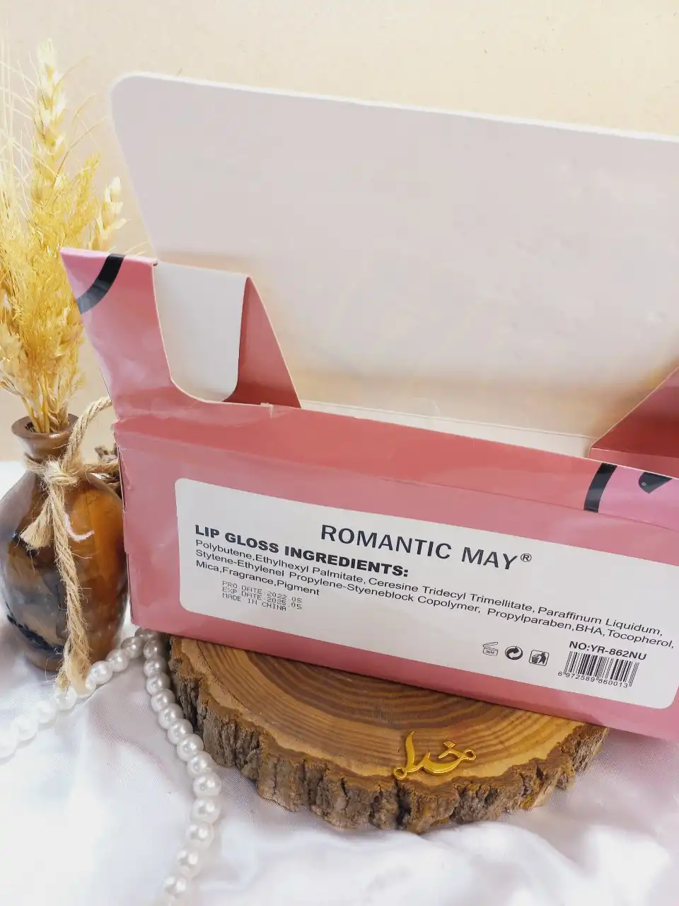 رژ مایع پرطرفدار دو قلو رومانتیک می ROMANTIC MAY کد YR862NU