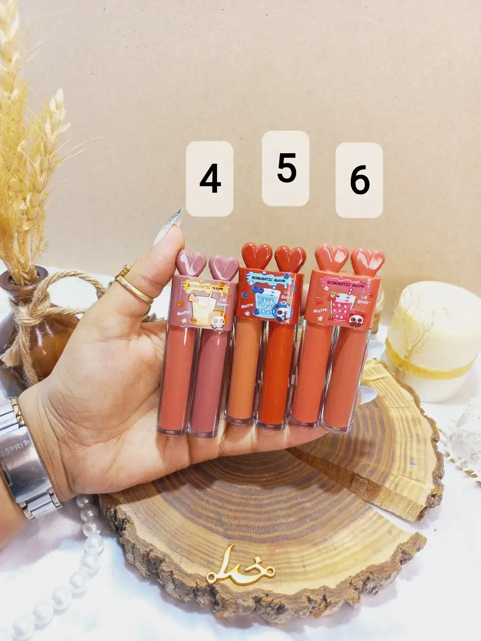 رژ مایع پرطرفدار دو قلو رومانتیک می ROMANTIC MAY کد YR862NU