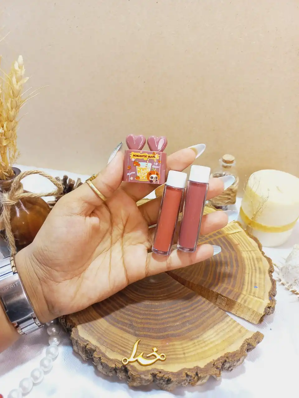 رژ مایع پرطرفدار دو قلو رومانتیک می ROMANTIC MAY کد YR862NU