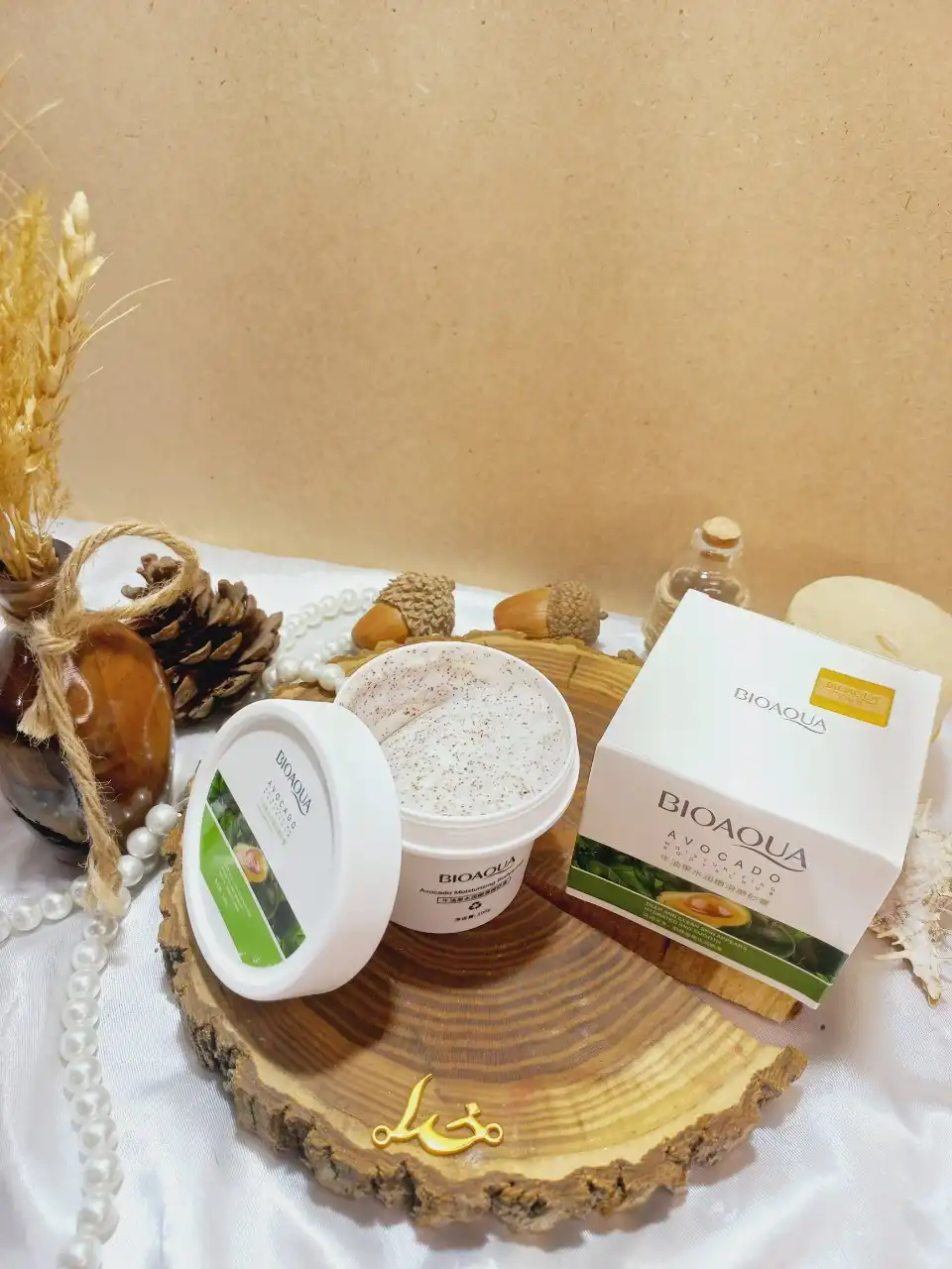 اسکراب بدن کاسه ای آووکادو بیوآکوا BIOAQUA کد BQY47279 | پخش عمده