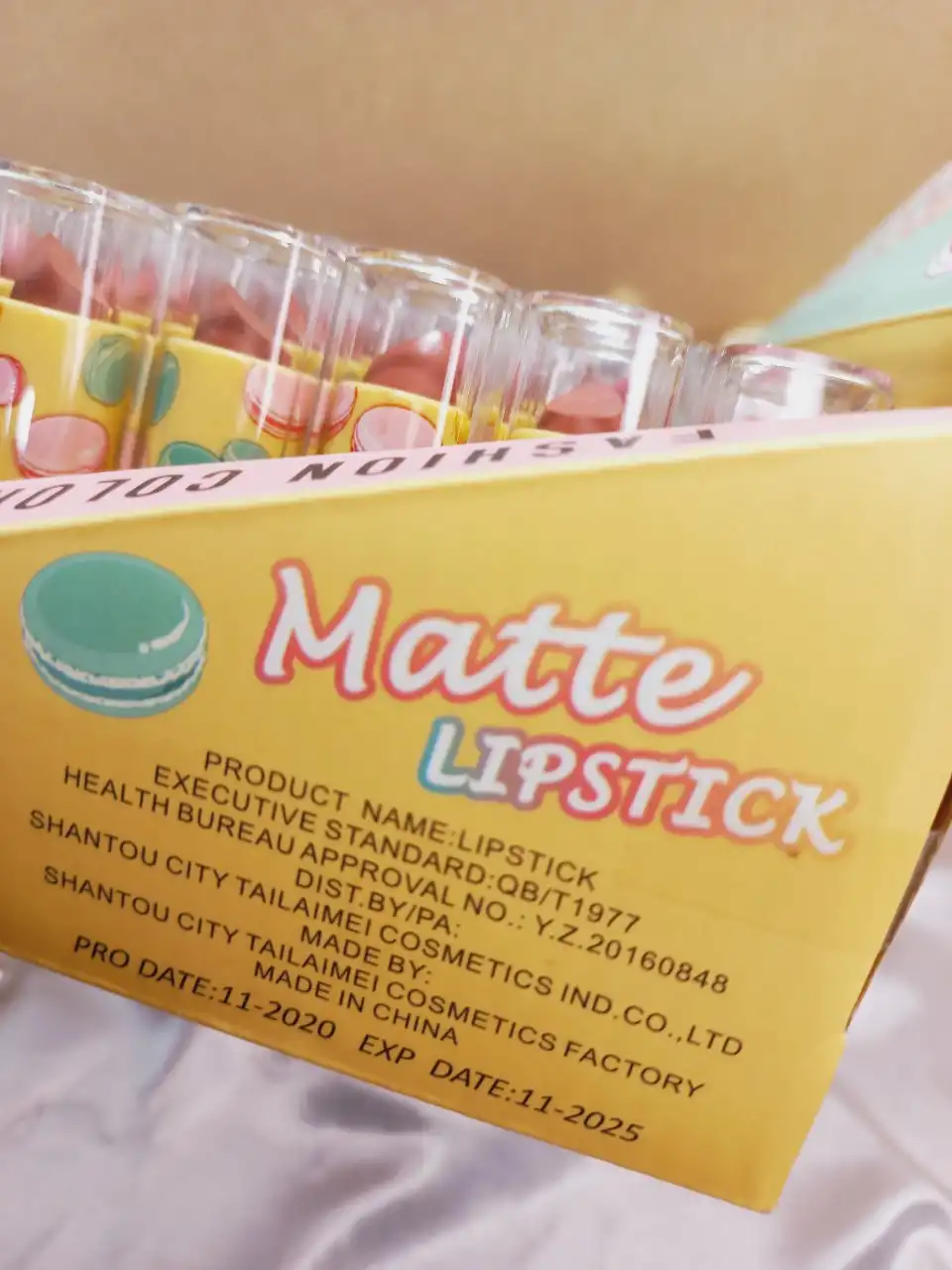 رژ لب جامد پرطرفدار تایلامی Tailaimei کد TLML119