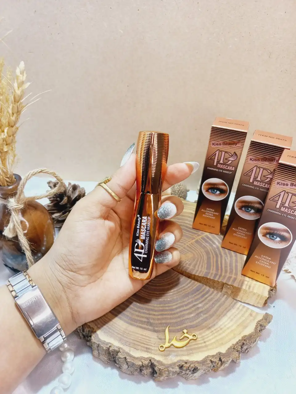 ریمل پرطرفدار 4 بعدی کیس بیوتی KISS BEAUTY کد 56475