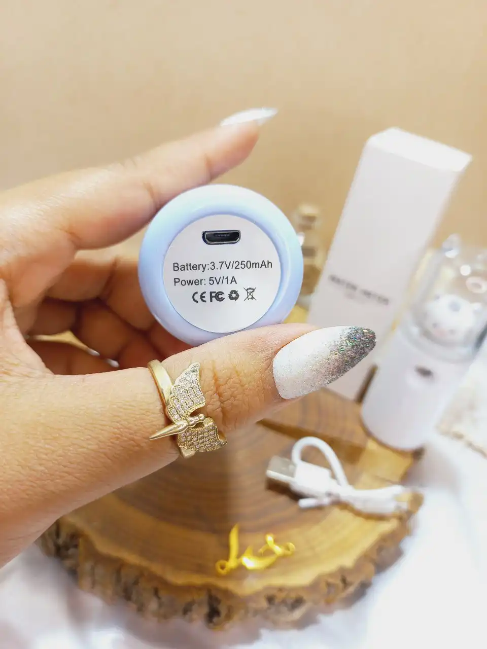 دستگاه بخور سرد شارژی طرح گربه کیفیت عالی | پخش عمده