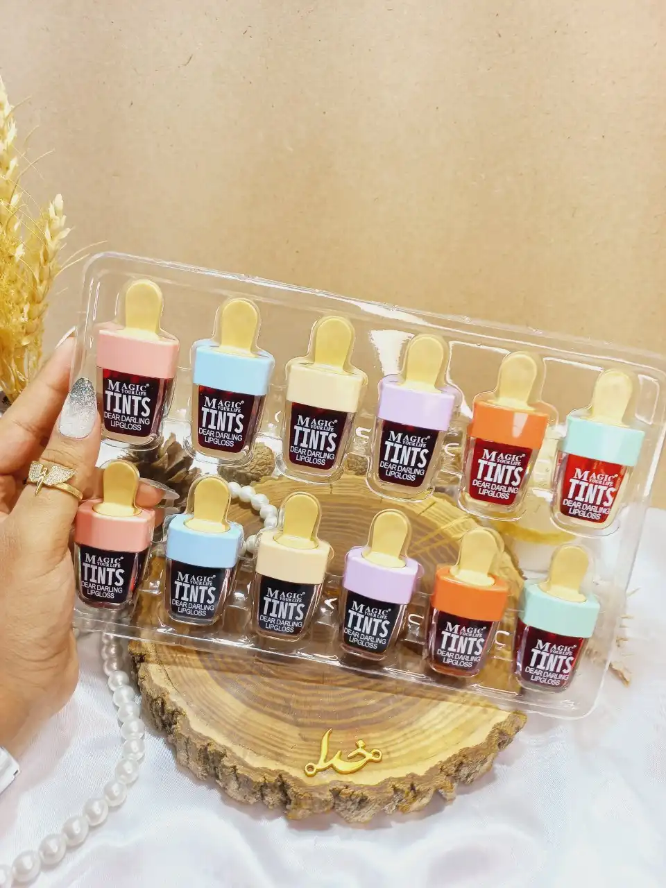 تینت لب طرح بستنی برند مجیک MAGIC کد LC835