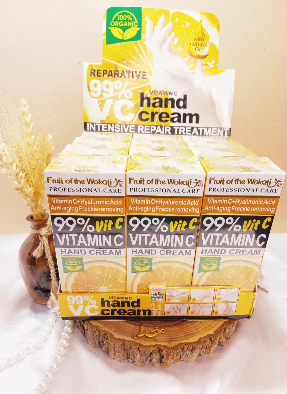 کرم دست بی نظیر 100 درصد اورجینال وکالی Wokaly کد WKL711