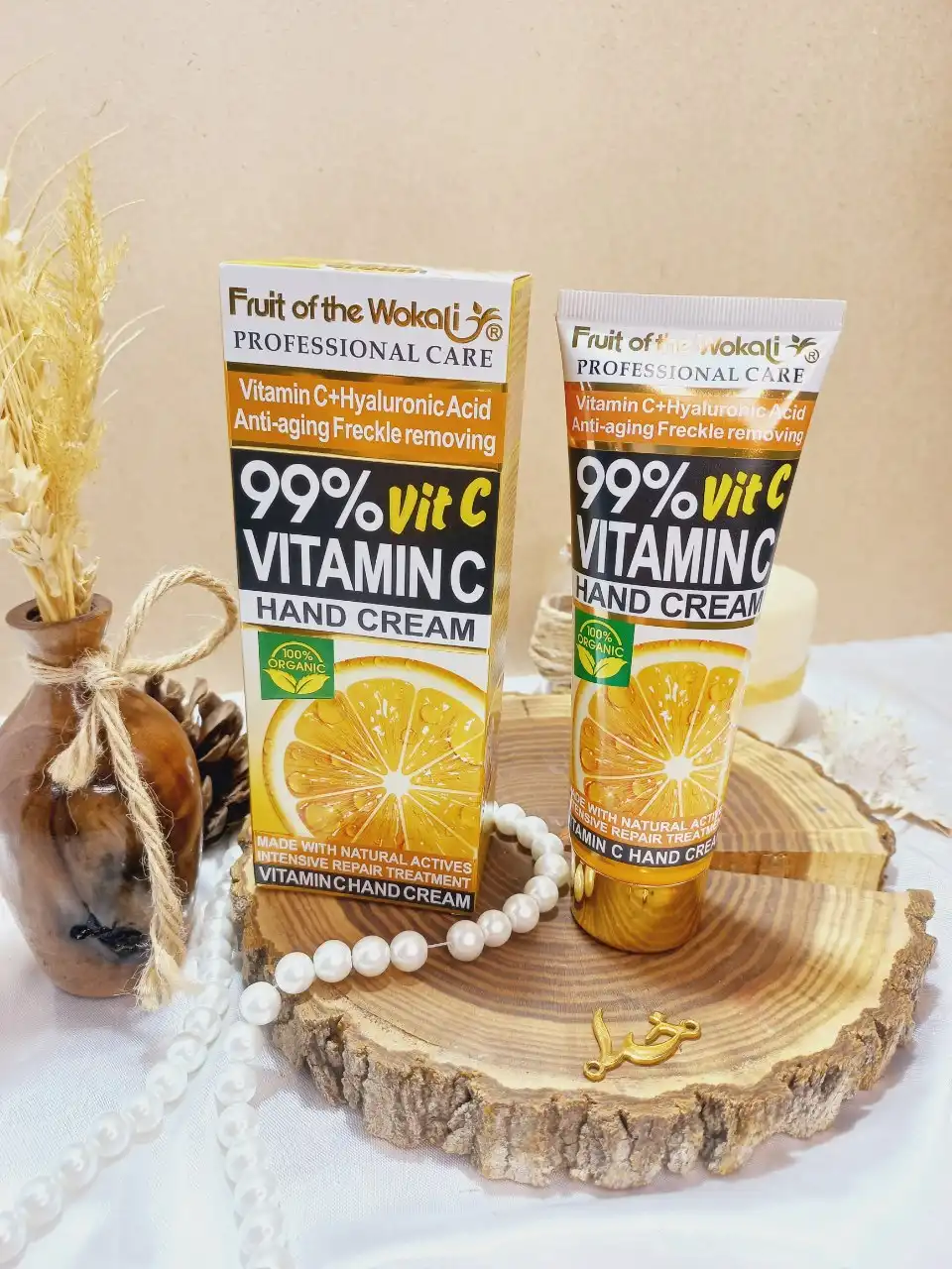 کرم دست بی نظیر 100 درصد اورجینال وکالی Wokaly کد WKL711