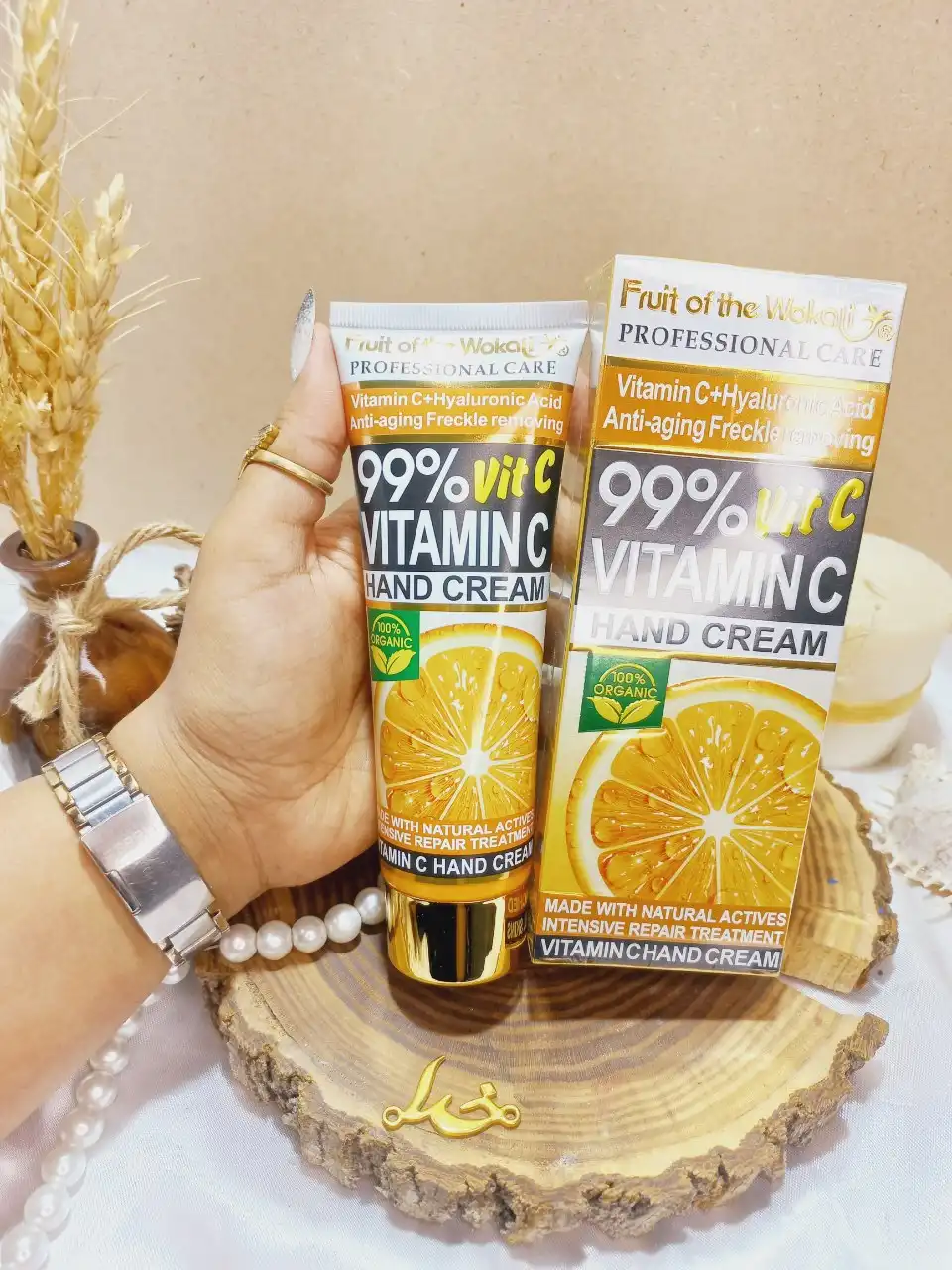 کرم دست بی نظیر 100 درصد اورجینال وکالی Wokaly کد WKL711