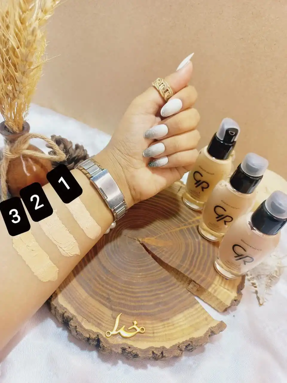 کرم پودر شیشه ای کد RY4702