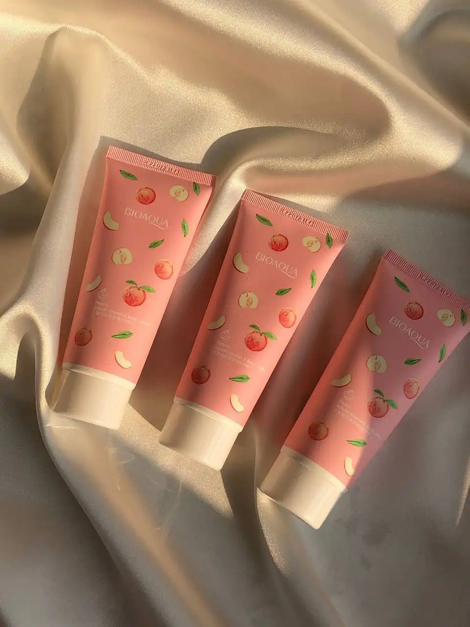 لوسیون بدن تیوپی هلو بیوآکوا BIOAQUA کد BQY72004