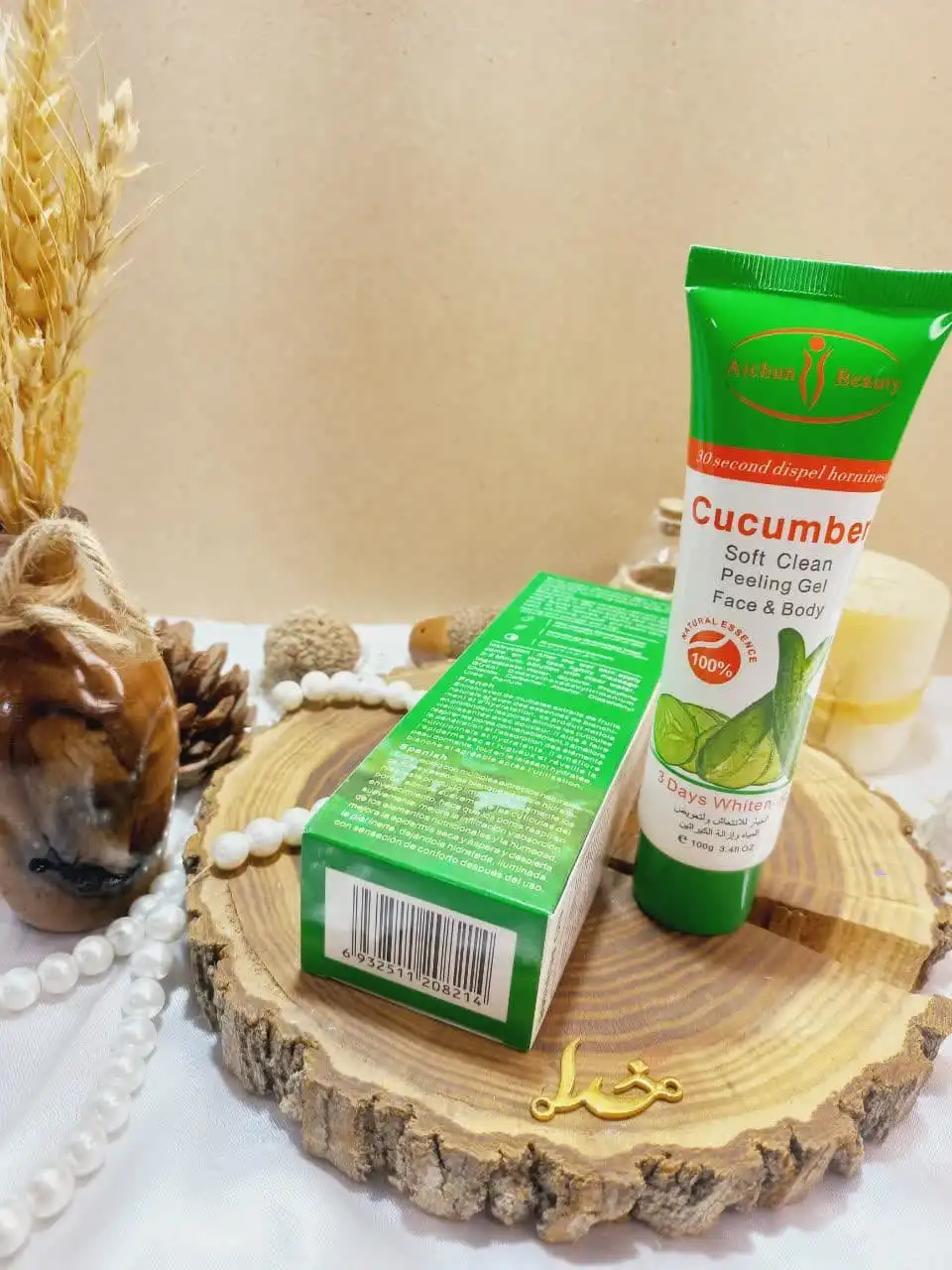 ژل پرطرفدار لایه بردار خیار Cucumber برند آیچون بیوتی Aichun Beauty کد AC31068