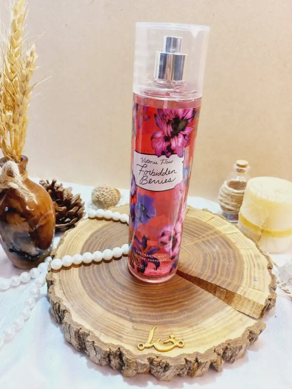 بادی اسپلش مدل Forbidden Berries حجم 236 میل ویکتوریا فلور اورجینال