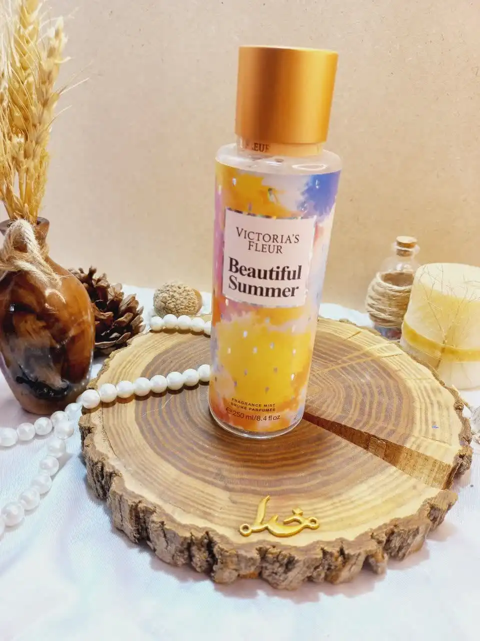 بادی اسپلش مدل Beautiful Summer حجم 250 میل ویکتوریا فلور اورجینال