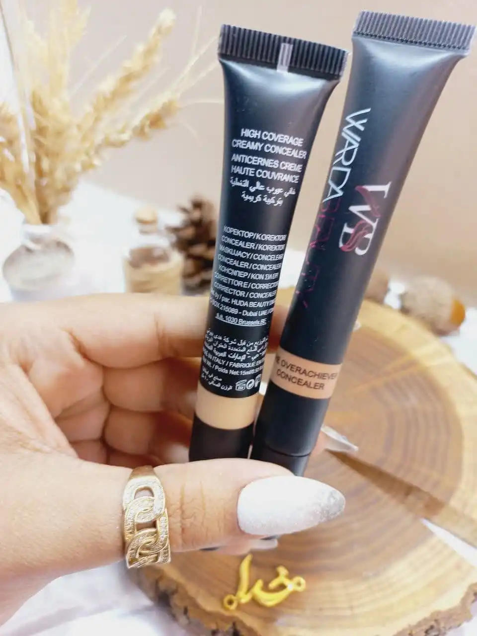 کانسیلر تیوپی وردا بیوتی Warda Beauty کد wb014