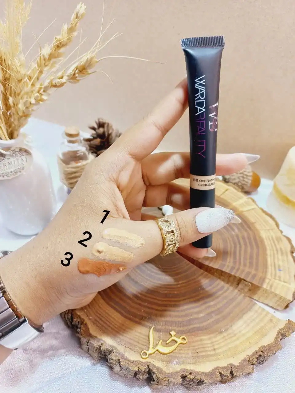 کانسیلر تیوپی وردا بیوتی Warda Beauty کد wb014