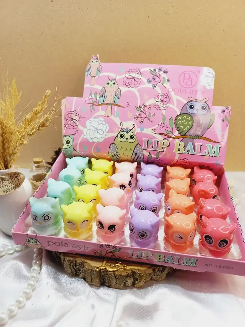 بالم لب طرح جغد مجیک MAGIC کد LB8030 | پخش عمده