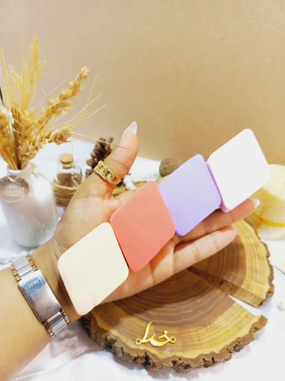 پد آرایشی 4 تکه لوزی Beauty Tools | پخش عمده