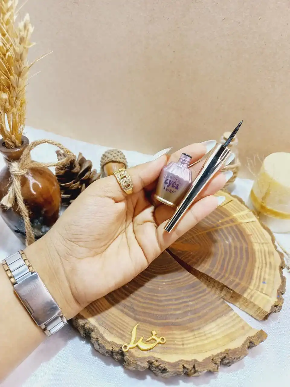 خط چشم پر طرفدار ضد آب مویی مدل کوزه ای کاریته KARITE اصلی کد 57884 | پخش عمده