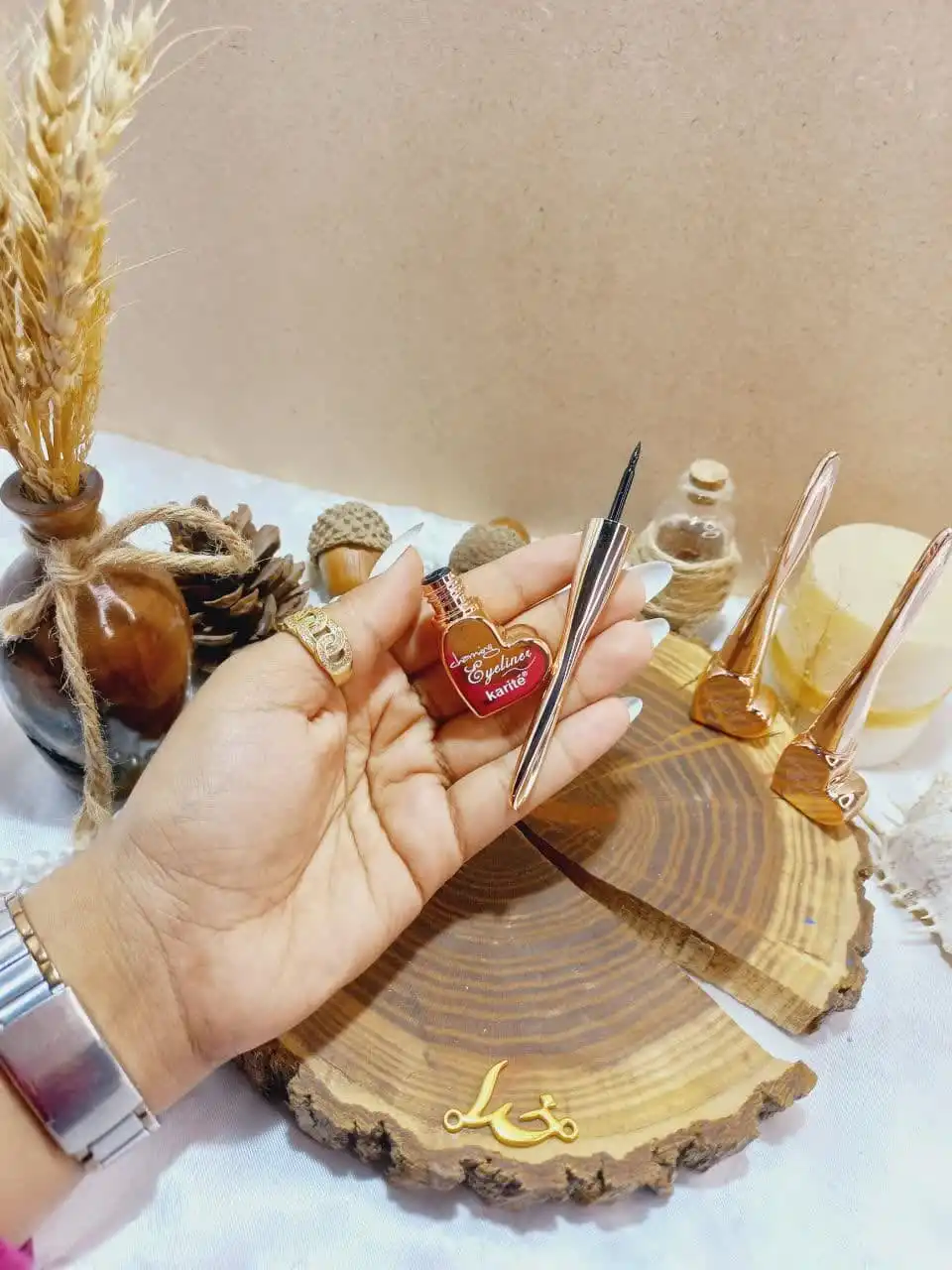 خط چشم پر طرفدار مویی مدل قلبی کاریته KARITE اصلی کد 57614 | پخش عمده