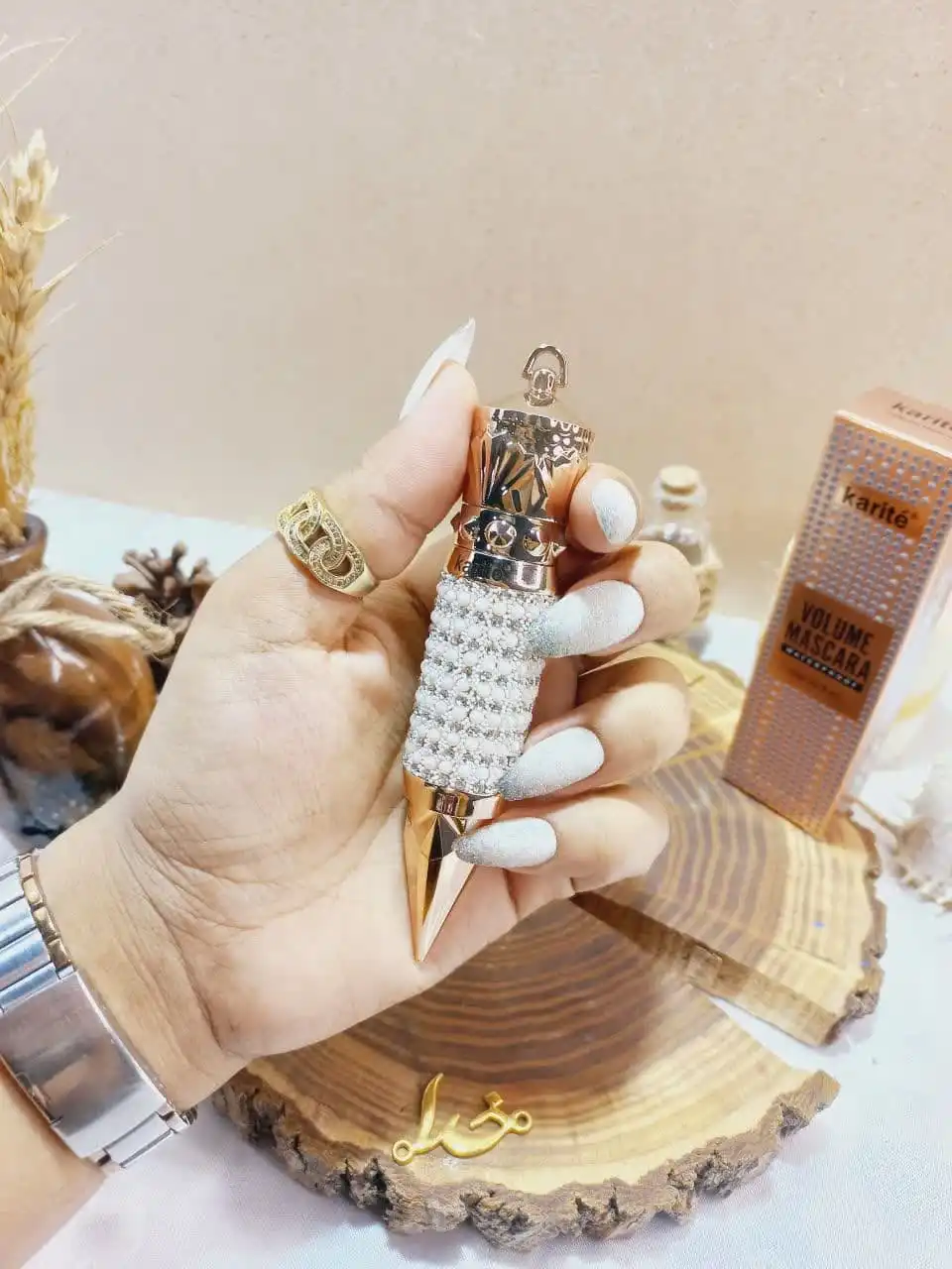 ریمل پر طرفدار طرح نگینی کاریته KARITE اصلی کد 56697