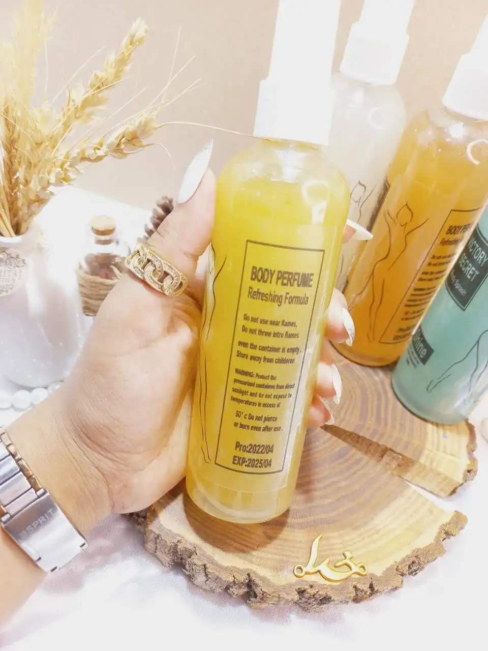 عطر بدن پرطرفدار شاین دار 250 میل سایز بزرگ استوانه ای ویکتوریا سکرت