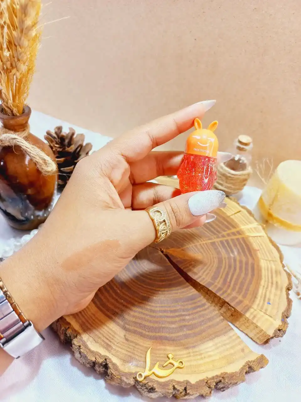 تینت لب طرح خرگوشی برند هولد مورنینگ Hold Morning کد HL5181