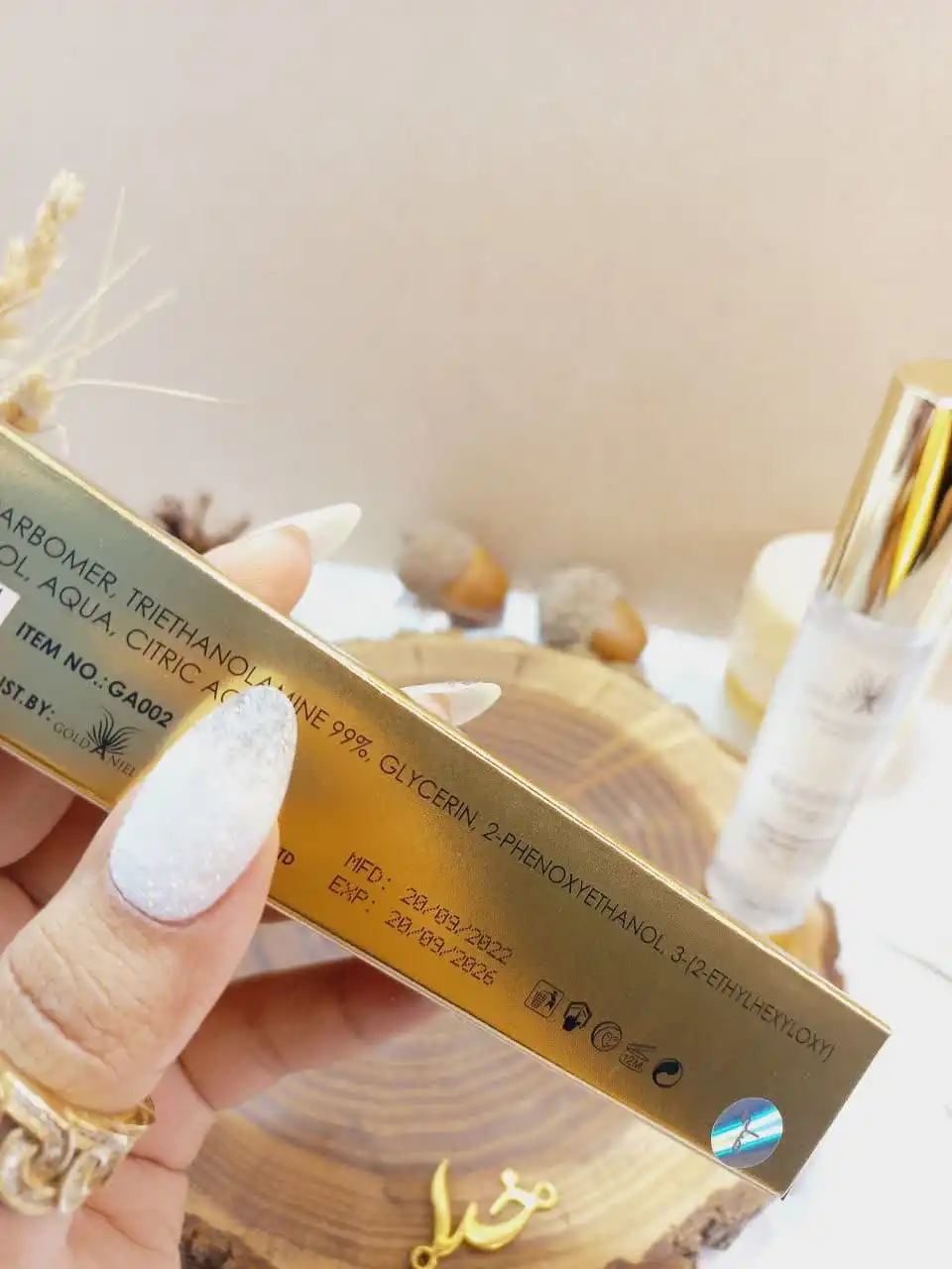 پرایمر میکاپ اورجینال گلد آنجل Gold Angel اصلی کد GA002