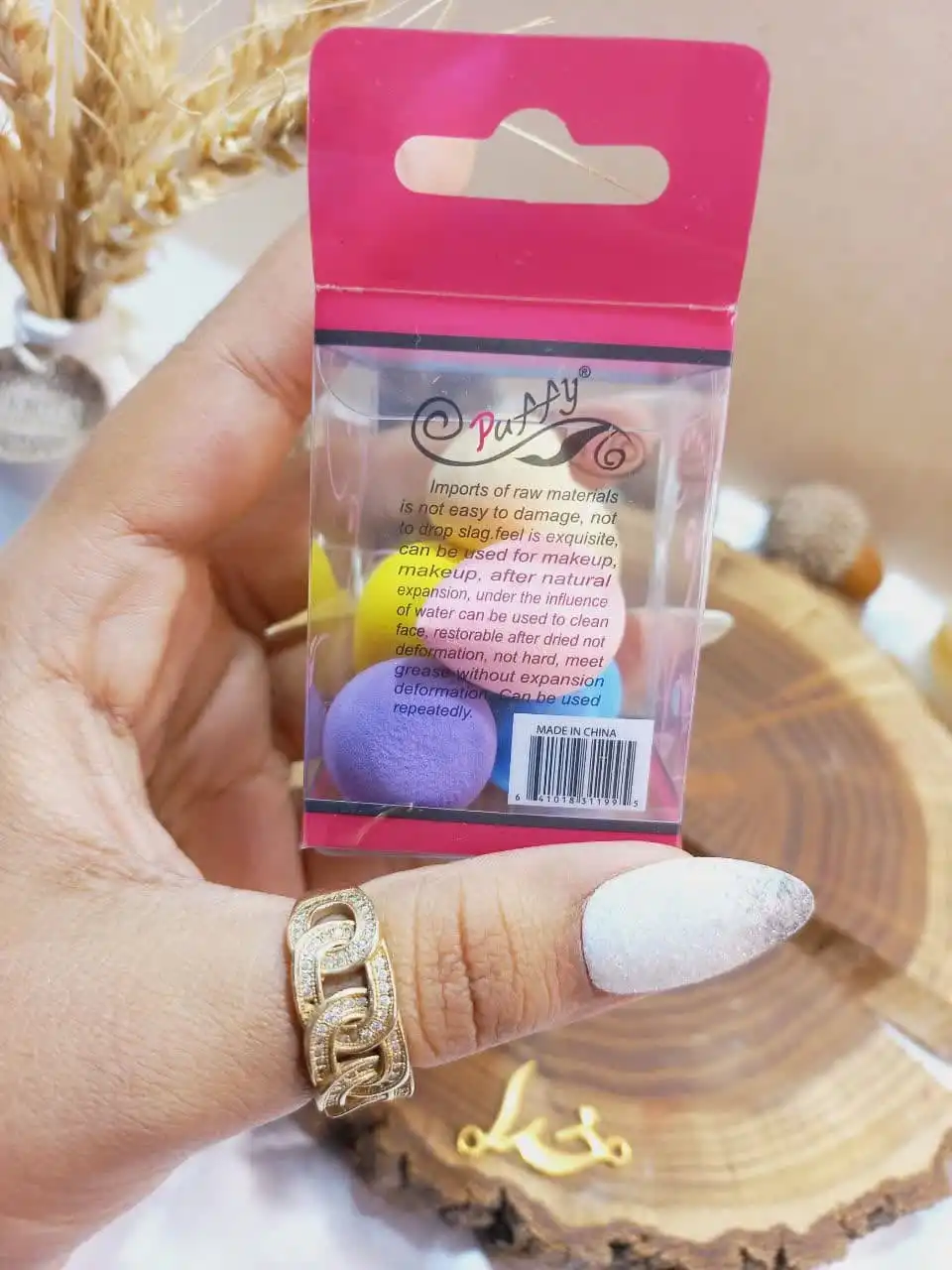 پد 5 تیکه کانسیلر مدل رنگی درجه یک پافی PAFFY | پخش عمده