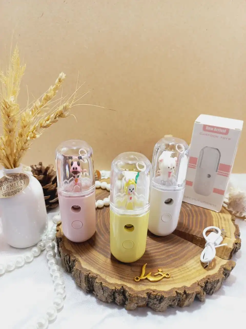 دستگاه بخور سرد شارژی طرح عروسکی کیفیت عالی | پخش عمده